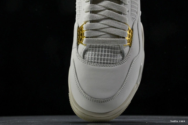 Rep Husky Jordan AQ9129-170 Gold 4 Metallic Retro 0723